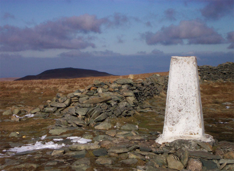 The High Street trig point