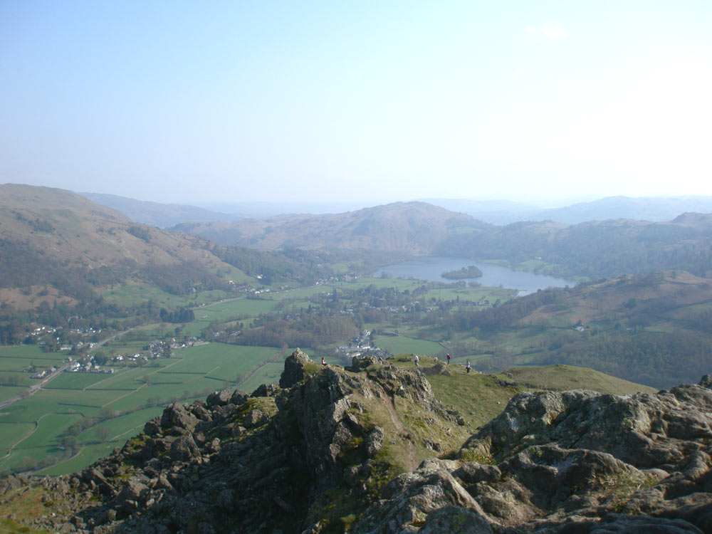 Looking towards Grasmere from Helm Crag