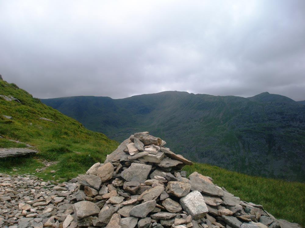 Helvellyn from the path to St Sunday Crag