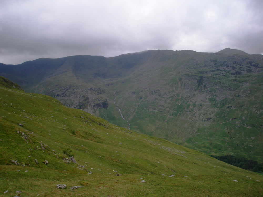 Helvellyn from the descent of St Sunday Crag